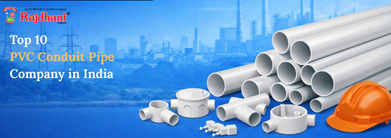 Top 10 PVC Conduit Pipe Company in India